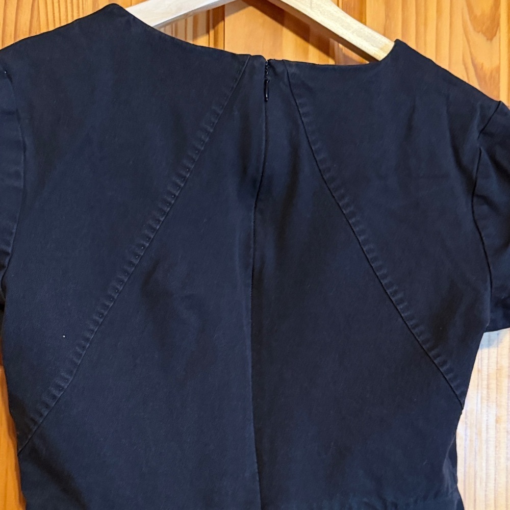 Banana Republic Elegant Black Mini Shift Dress - Picture 7 of 11